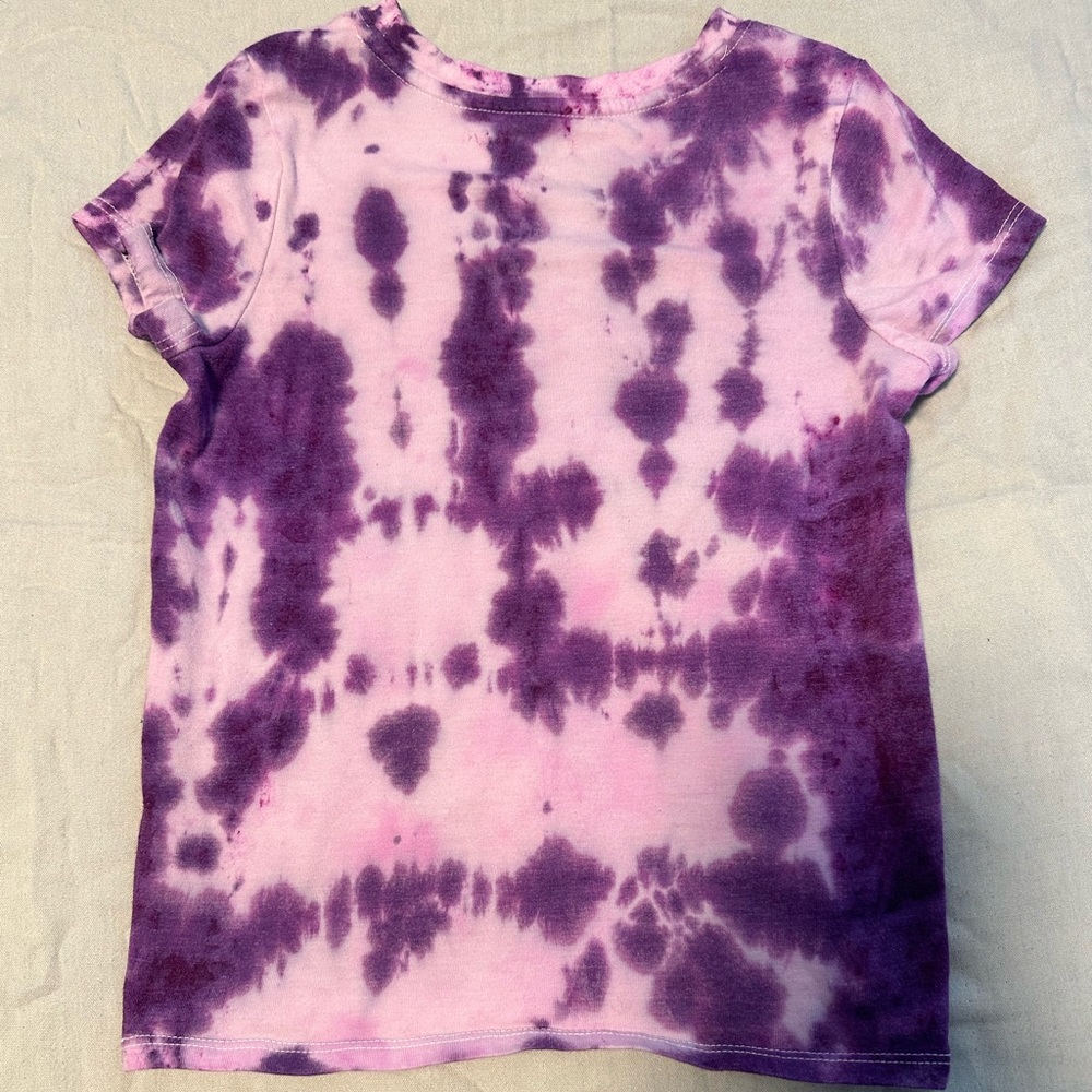 Cat & Jack Purple Tie-Dye Tee